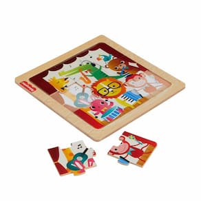 Fisher Price Meu Primeiro Quebra Cabeça Safári - HXV18