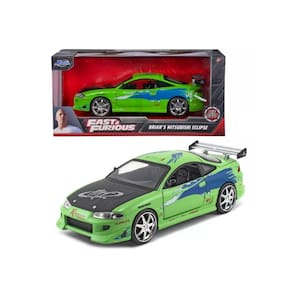 Miniatura Mitsubishi Eclipse Brian Velozes e Furiosos - Jada