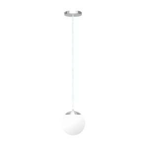 Lustre Pendente Globo Bola Vidro Led Jabuticaba Stuttgart