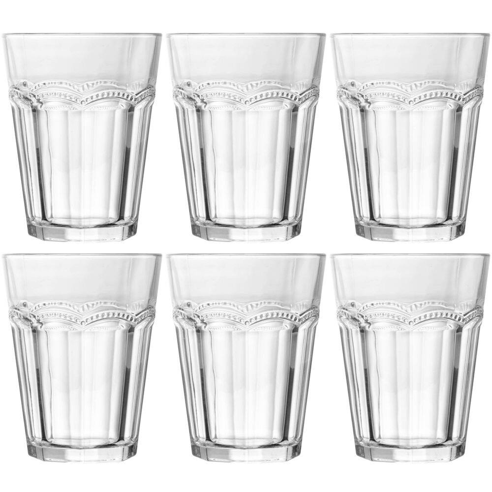 Conjunto de 6 Copos Alto de Vidro Belle Époque 275ml - Lyor