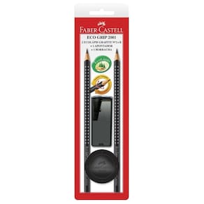 Lápis Grafite Faber Castell Grip Preto