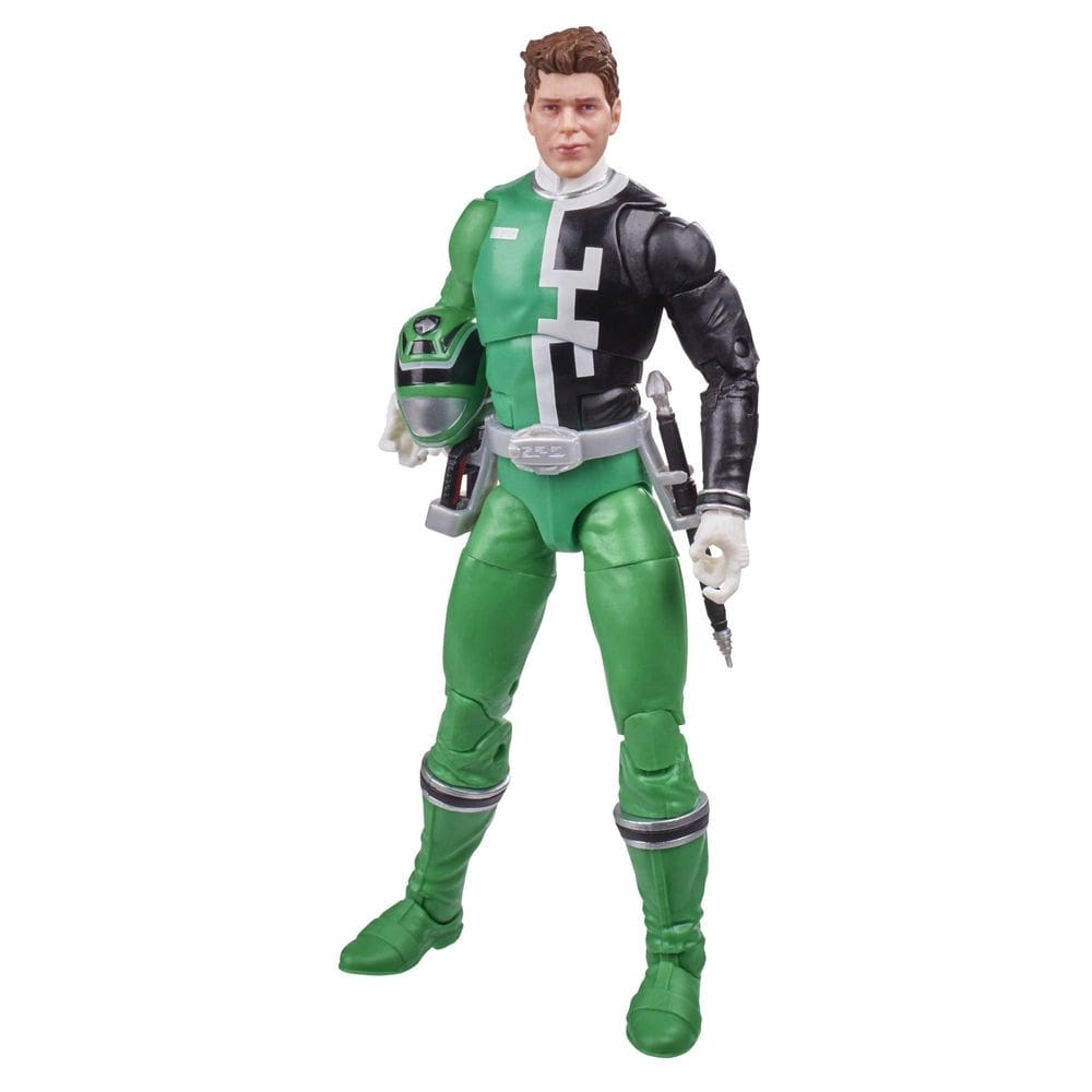 Boneco de ação Power Rangers Lightning Collection S.P.D. Green Ranger 15cm