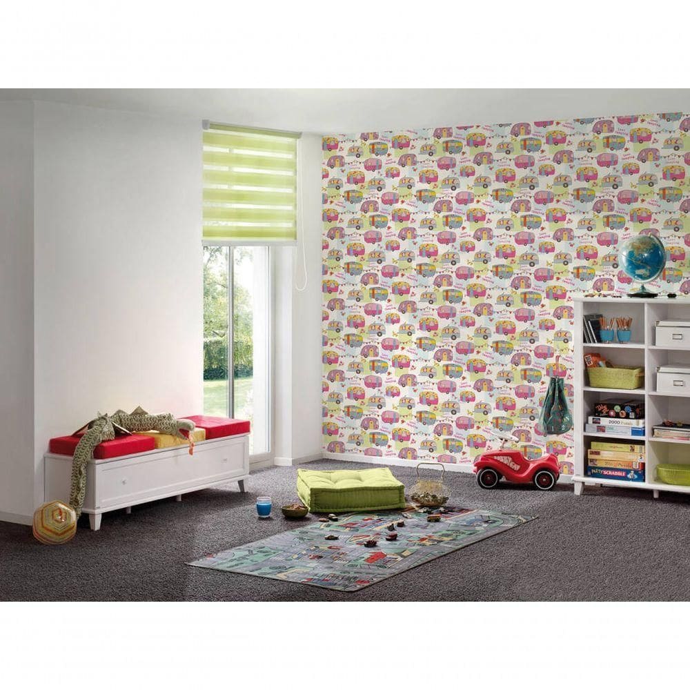 Papel De Parede Boys E Girls 6 343453 Rolo 10m X 0,53m