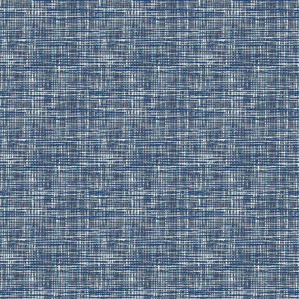 Papel De Parede Hf Orient Textura Azul 221250