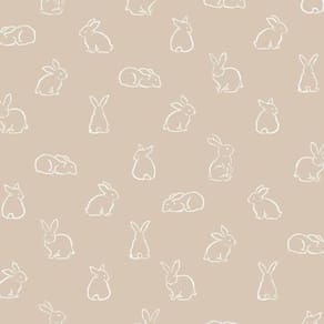 Papel De Parede Minime Infantil Bege 17147