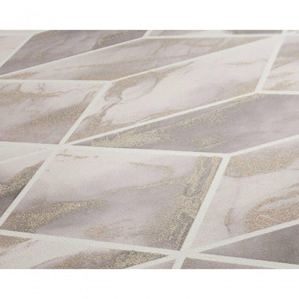 Papel De Parede Metropolitan Stories 2 Geo Stone 378632 Tam 4m²