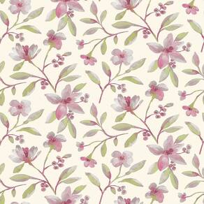 Papel De Parede Poppi Floral Pz18962 Tam. 4m² Papel De Parede Poppi Floral Pz18962