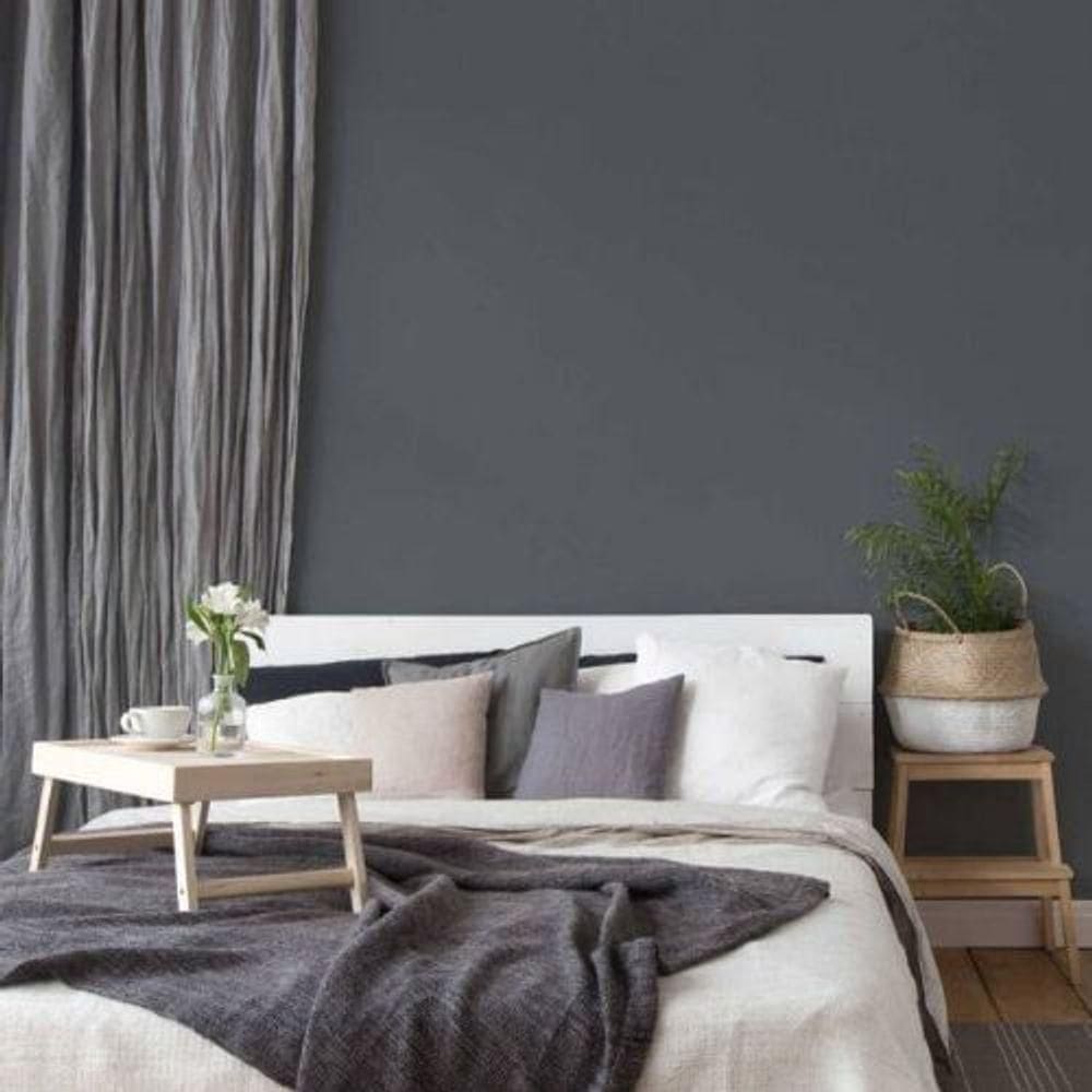 Papel De Parede Attractive 2 Textura Preto 211774