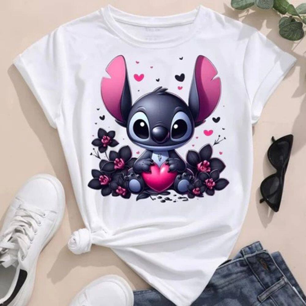 Camiseta Personalizada Stitch Desenho 2