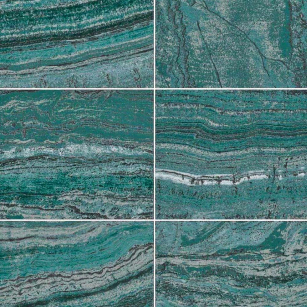 Papel De Parede Essencial Pedra Azul E Prata Ess1030