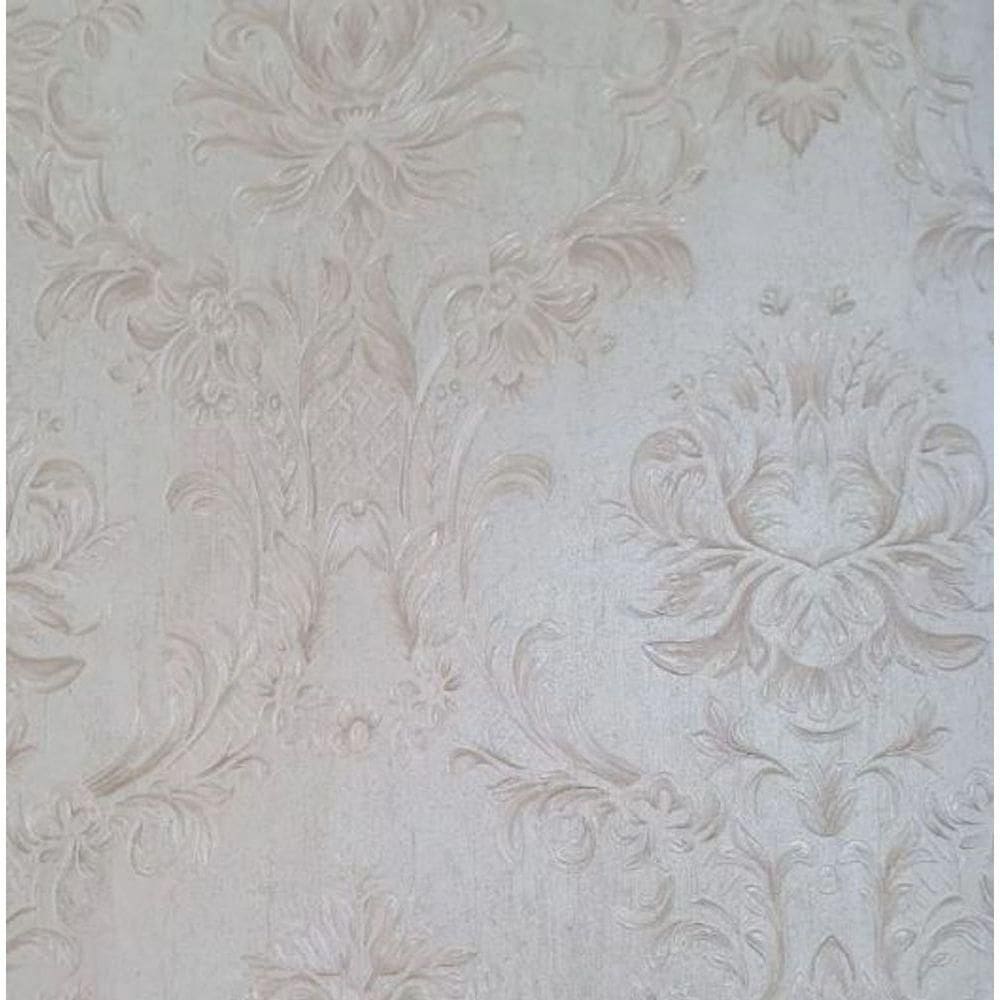 Papel De Parede Classic Designs Damask Cinza H2890303