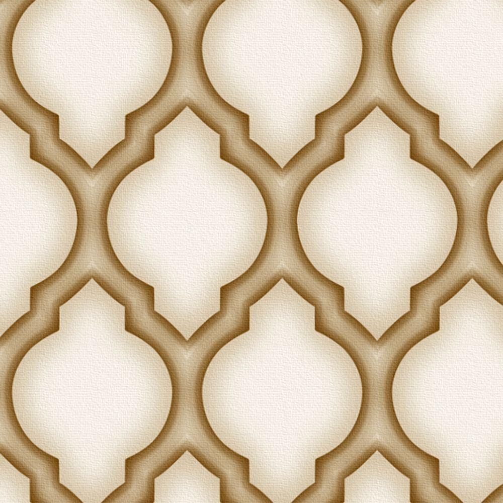 Papel De Parede Classici 4 Geométrico Amarelo 4a095302r