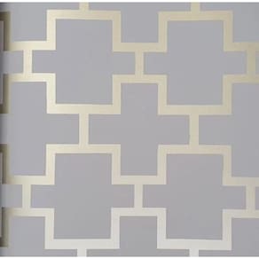 Papel De Parede Neo Geometric Geométrico Cinza Ng1932