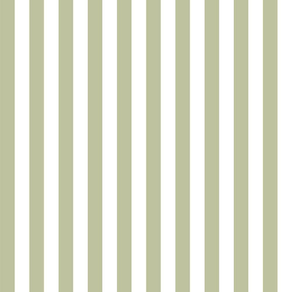 Papel De Parede Doce Estilo Listrado Verde 81802