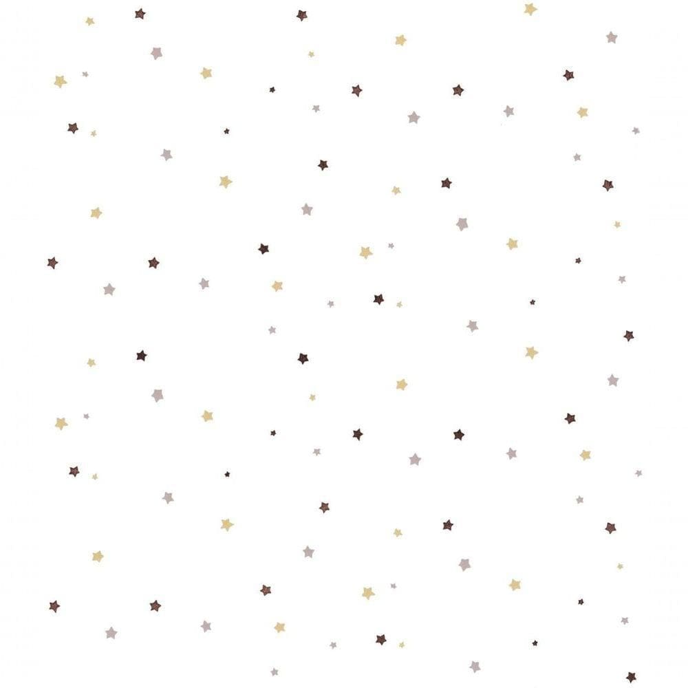 Papel De Parede Mondo Baby Little Stars 13045 - Rolo 10m X 0,53m