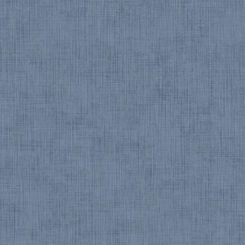 Papel De Parede Essencial Aspecto Têxtil Azul Ess1008