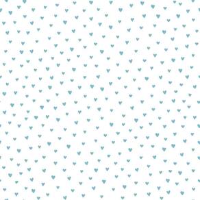 Papel De Parede Fofura Baby Corações Verde Ff4021
