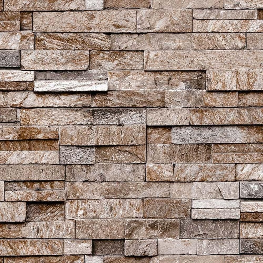 Papel De Parede Poppi Granito Pz18944 Tam. 4m² Papel De Parede Poppi Granito Pz18944