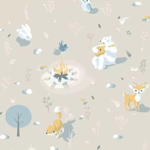 Papel De Parede Hf Petit Infantil Colorido 31307