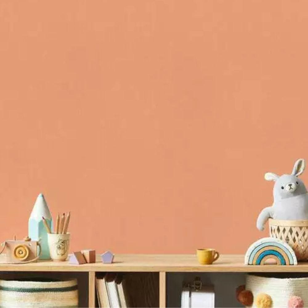 Papel De Parede Hf Petit Infantil Laranja 71805