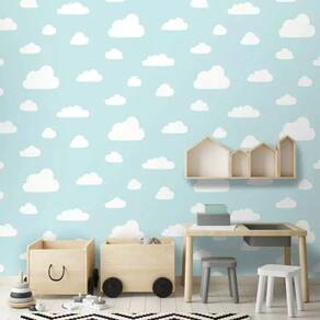 Papel De Parede Hf Petit Infantil Azul 61821