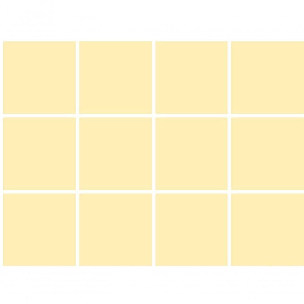 Papel De Parede Doce Estilo Geométrico Amarelo 82366