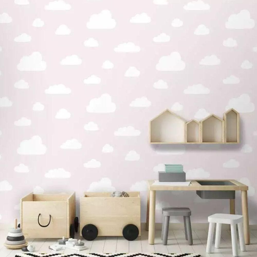 Papel De Parede Hf Petit Infantil Rosa 61803