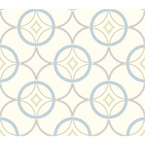 Papel De Parede Oba Círculos Ob71501r Tam. 4m² Papel De Parede Oba Círculos Ob71501r