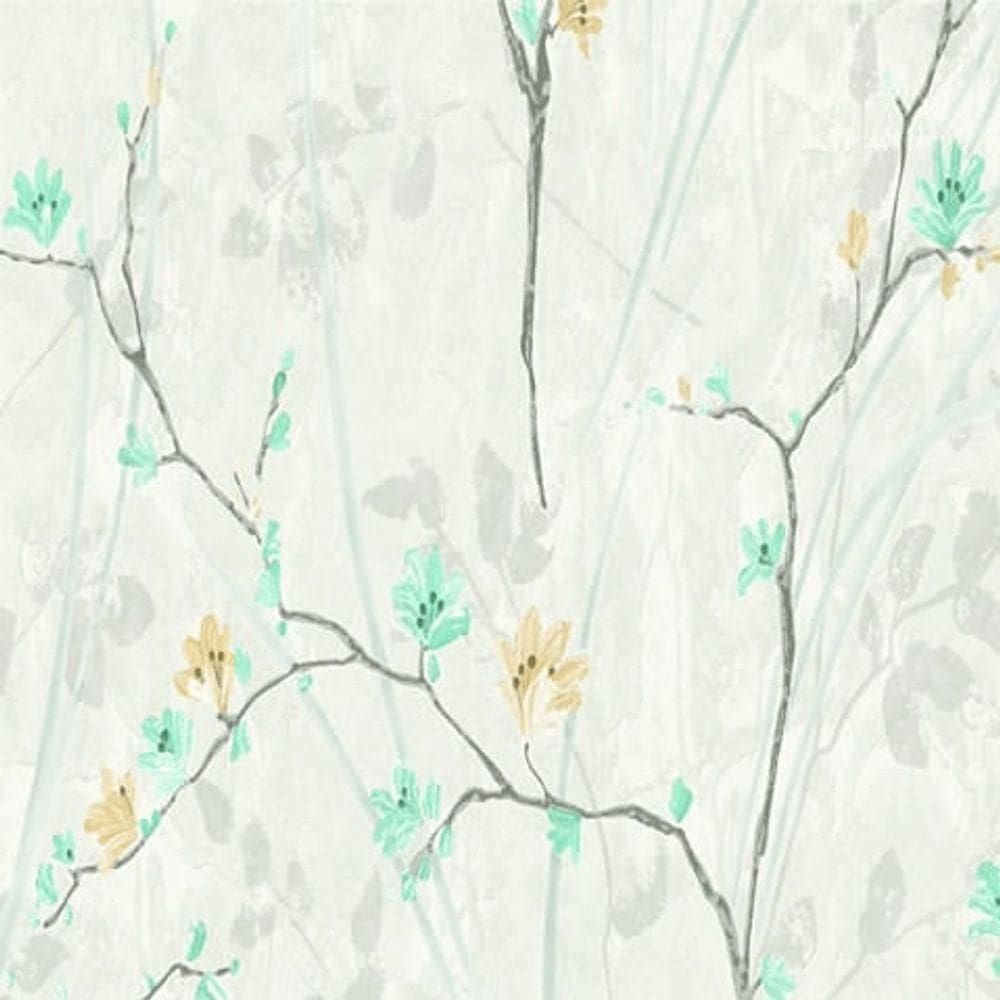Papel De Parede Vince Floral Verde V1011-47