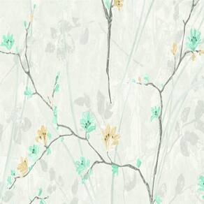 Papel De Parede Vince Floral Verde V1011-47