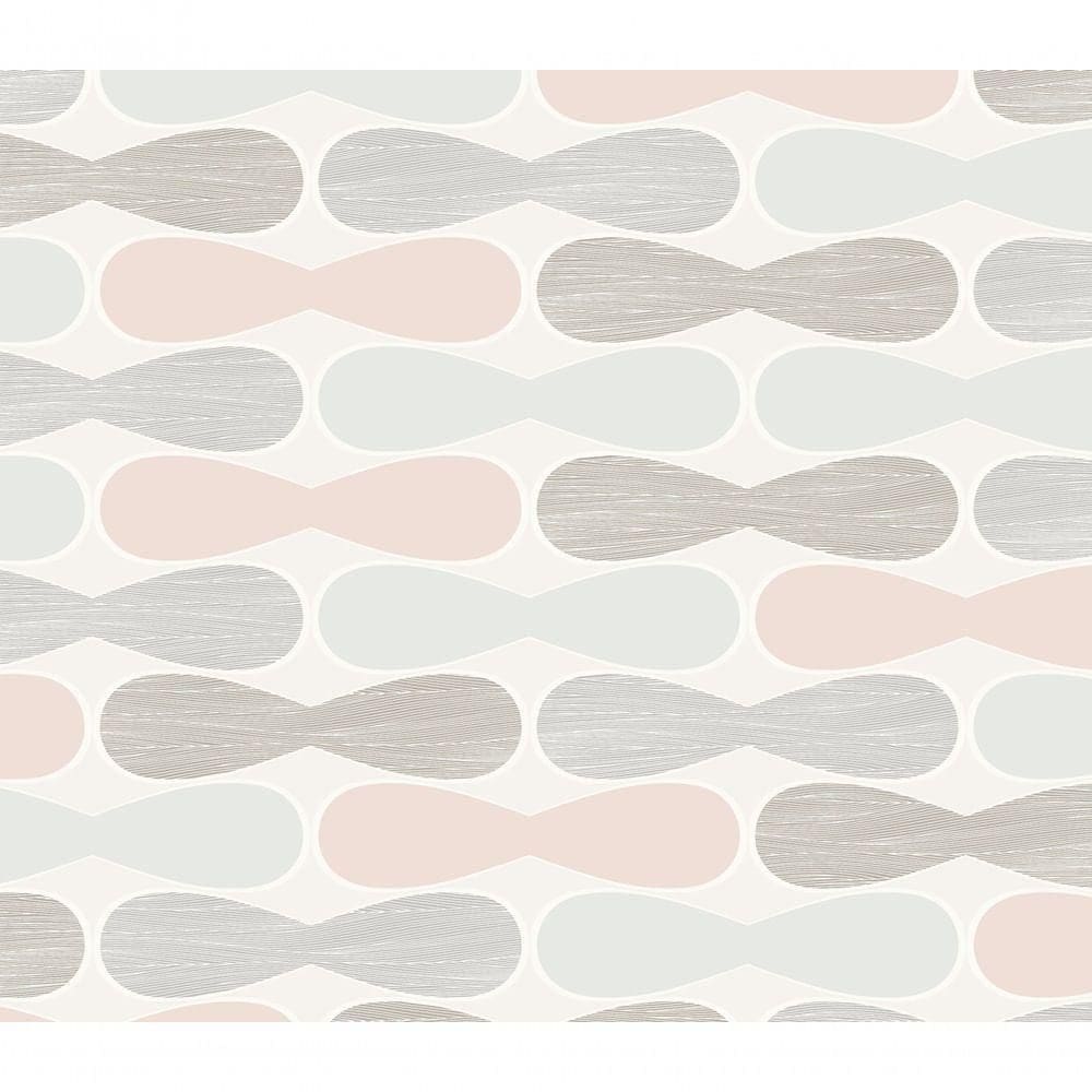 Papel De Parede Oba Formas Ob70402r Tam. 4m² Papel De Parede Oba Formas Ob70402r