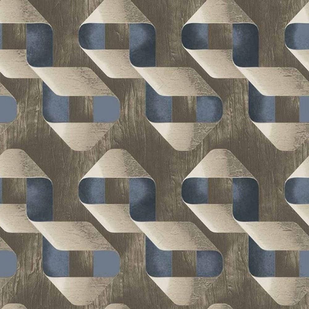 Papel De Parede Stone Age 1 Geométrico 3d Sn602502r