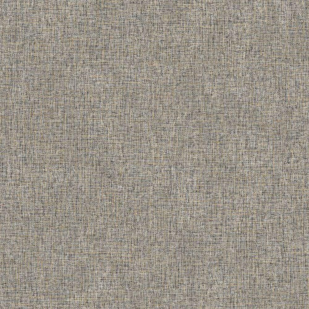 Papel De Parede Lin Aspecto Têxtil Cinza Jun120