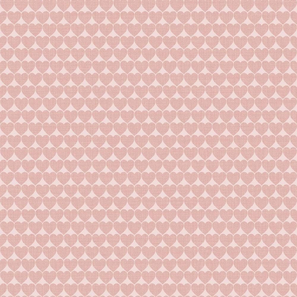 Papel De Parede Mondo Baby Cute Hearts 13042 - Rolo 10m X 0,53m