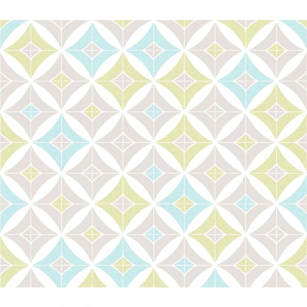 Papel De Parede Oba Geométrico Ob70105r Tam. 4m² Papel De Parede Oba Geométrico Ob70105r