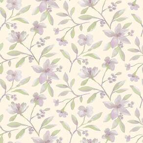 Papel De Parede Poppi Floral Pz18966 Tam. 4m² Papel De Parede Poppi Floral Pz18966