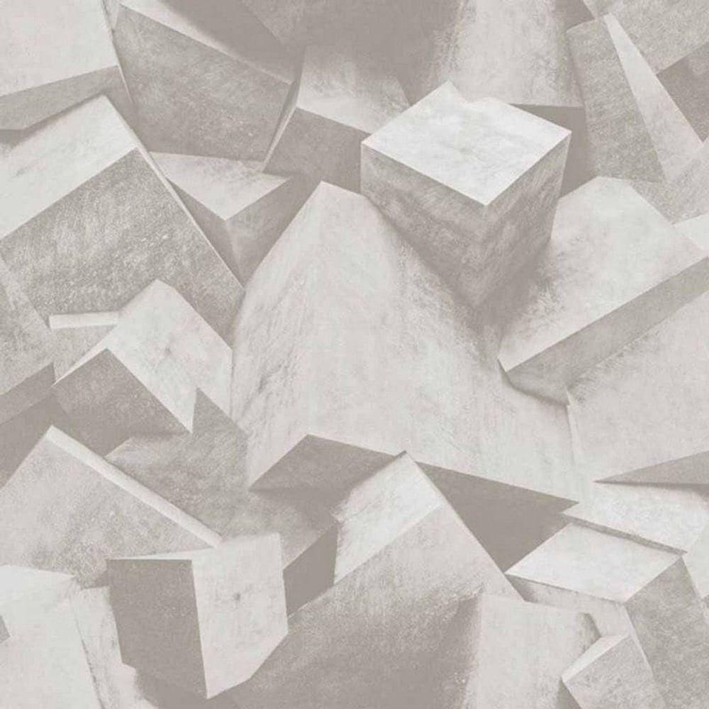 Papel De Parede Stone Age 1 Blocos 3d Sn601302r