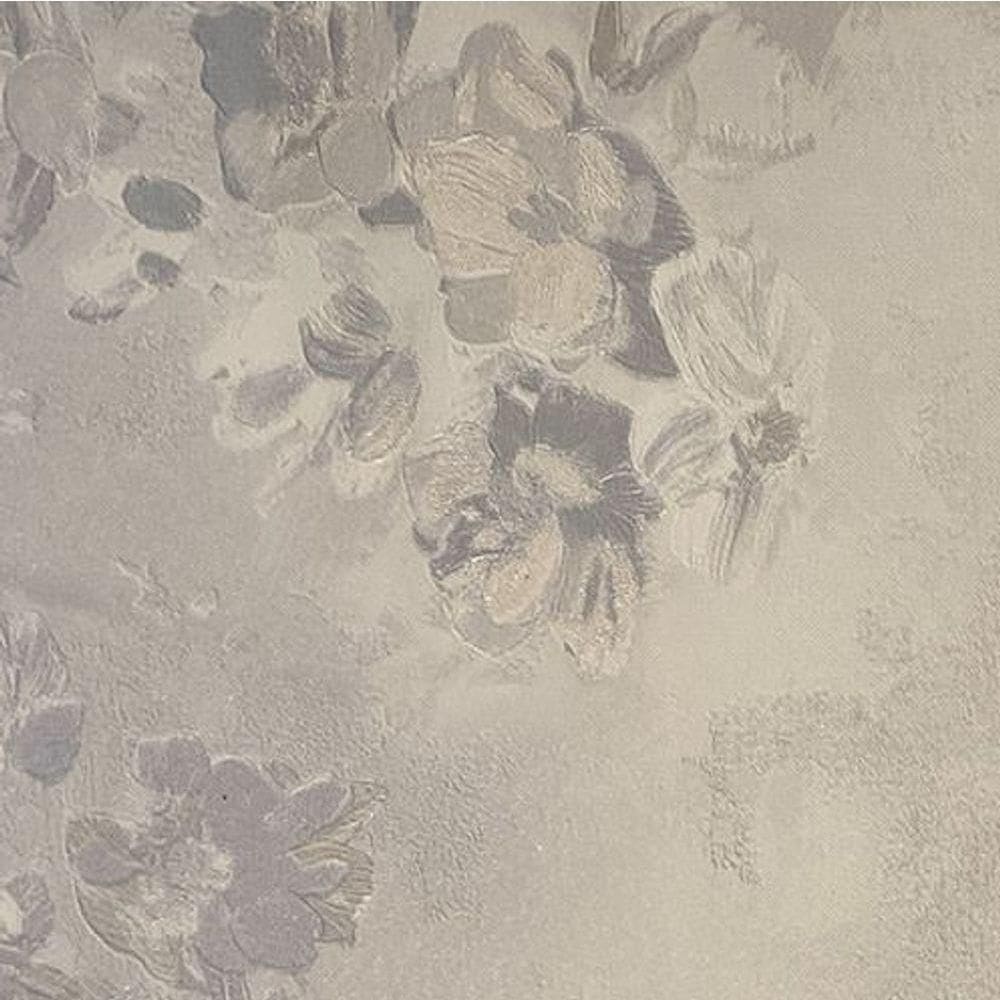 Papel De Parede Poet Chart 4 Floral Bege Pt400901r