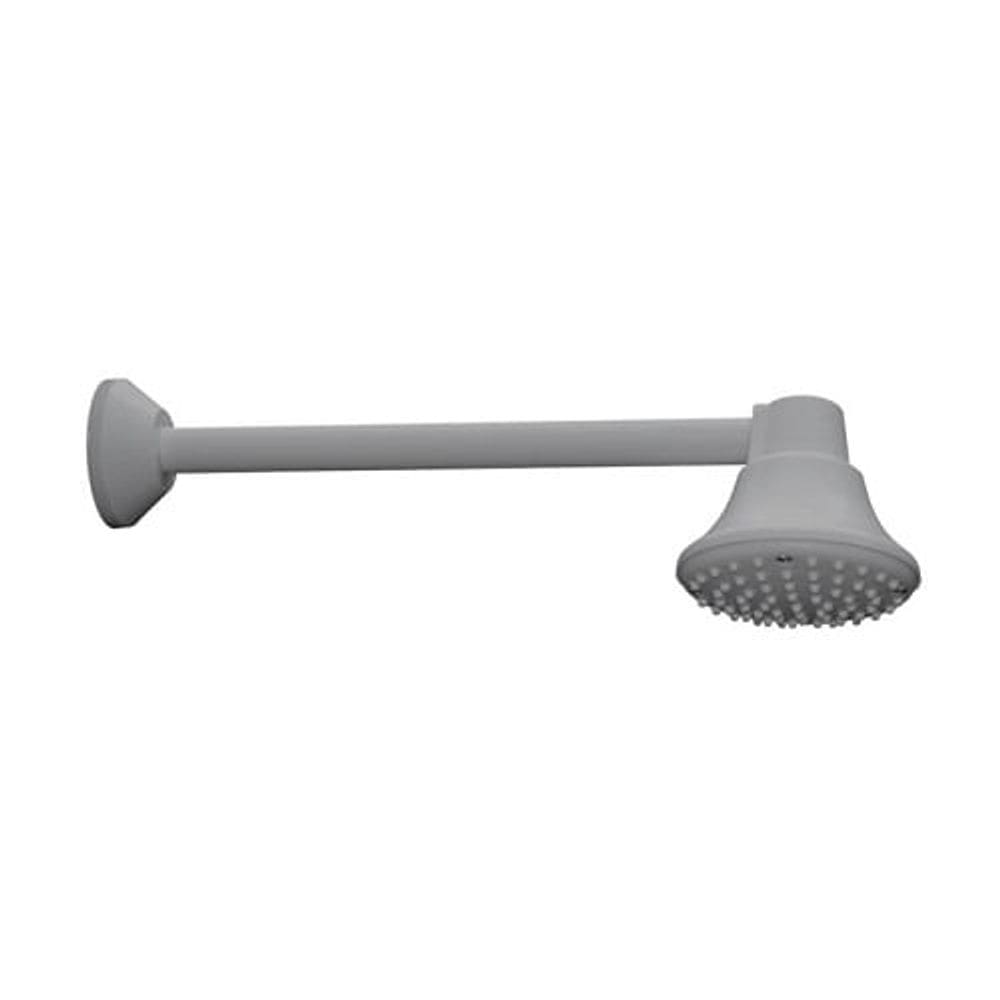 Chuveiro Plástico Fixo 4`` Cinza Franmig 525