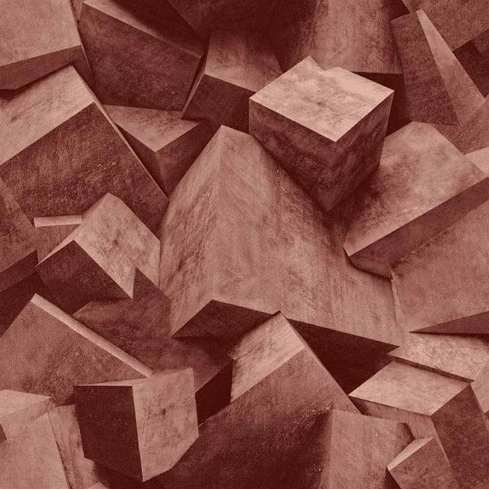 Papel De Parede Stone Age 1 Blocos 3d Sn601304r