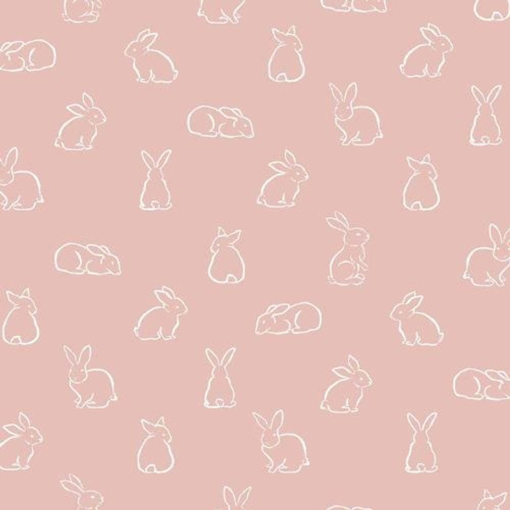 Papel De Parede Minime Infantil Rosa 17148