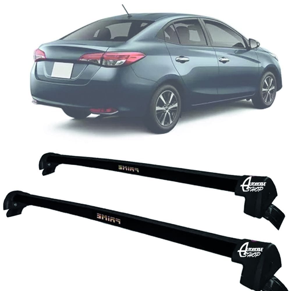 Rack Teto Aluminio Prime Toyota Yaris Sedan18/ 26 Pto PR232