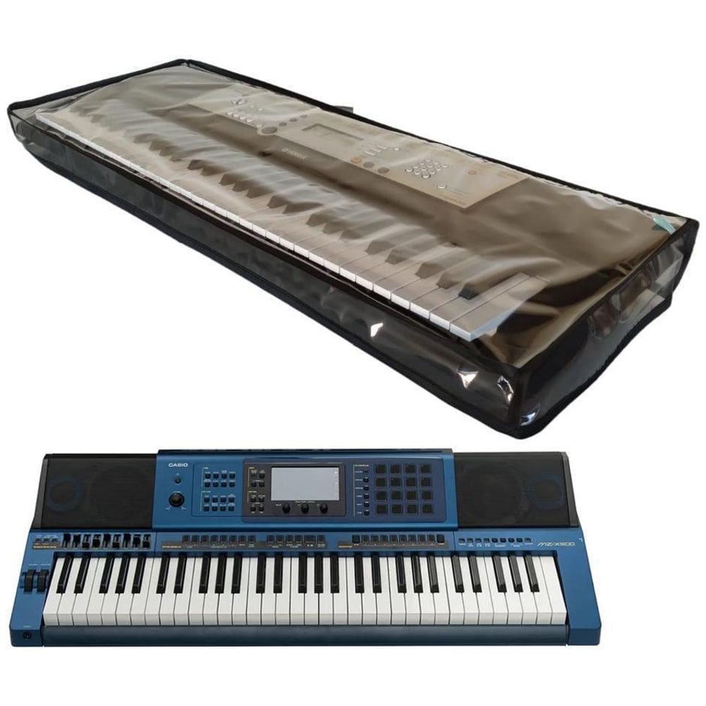Capa Para Teclado Musical Casio Em Pvc - Mz-X500