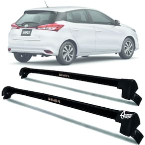 Rack Teto Aluminio Prime Toyota Yaris Hatch 18/ 26 Pto PR205
