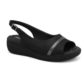 Sandália Feminina Comfortflex Conforto Salto Anabela