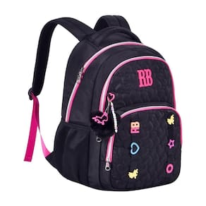 Mochila Rebecca Bonbon Juvenil De Costas Meninas - Preto