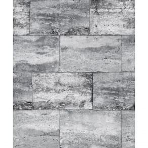 Papel De Parede Modern Maison Blocos De Pedra Mm347904 - Rolo 10m X 0,52m
