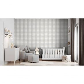 Papel De Parede Sonhos Xadrex Cinza 4228 Papel De Parede Sonhos 4228