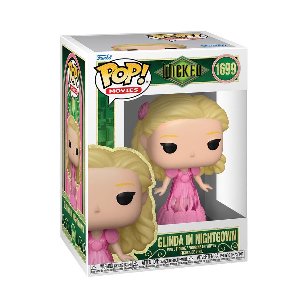Boneco de vinil Funko POP Movies Glinda in Nightgown Wicked