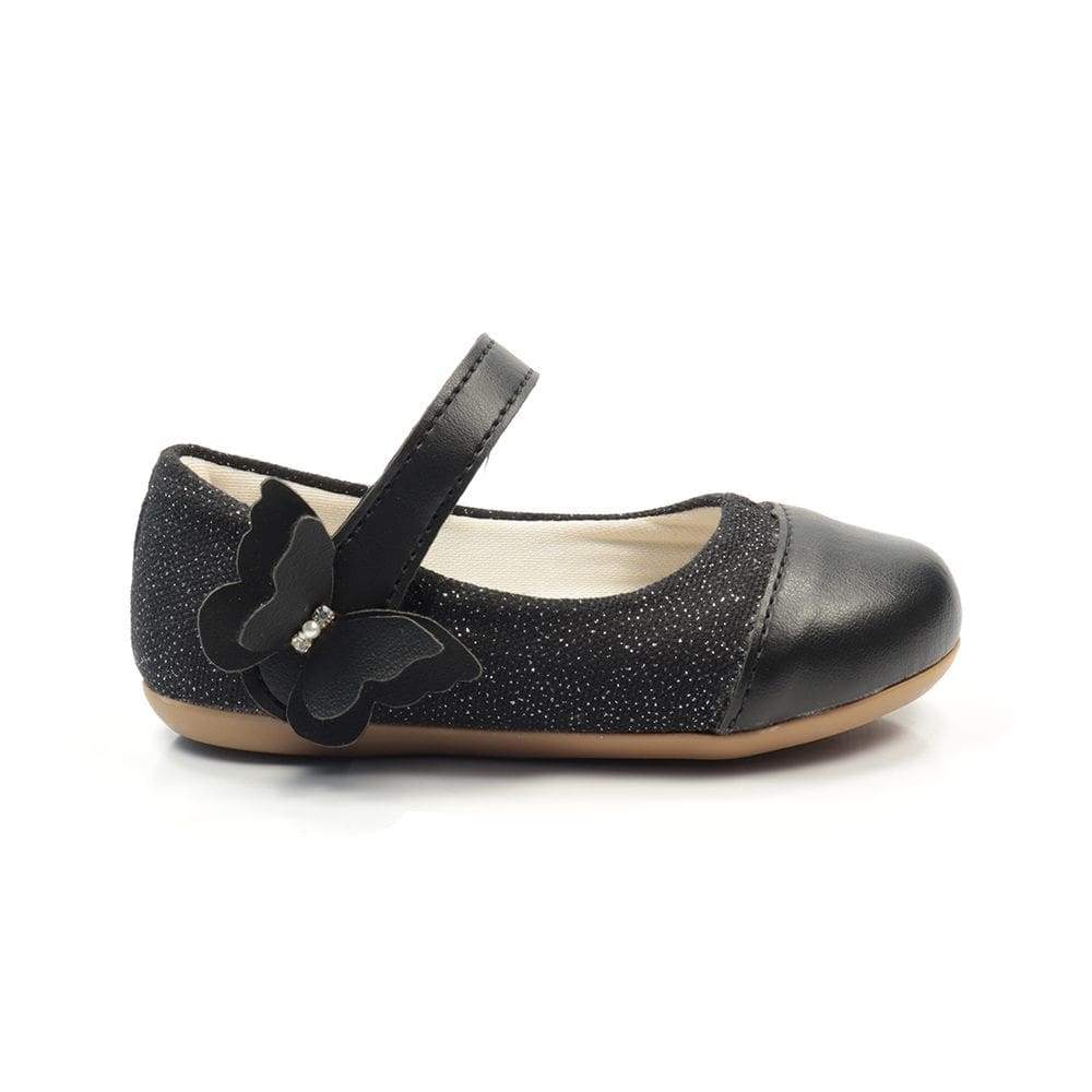 Sapatilha Infantil Camin Bico Redondo Borboleta